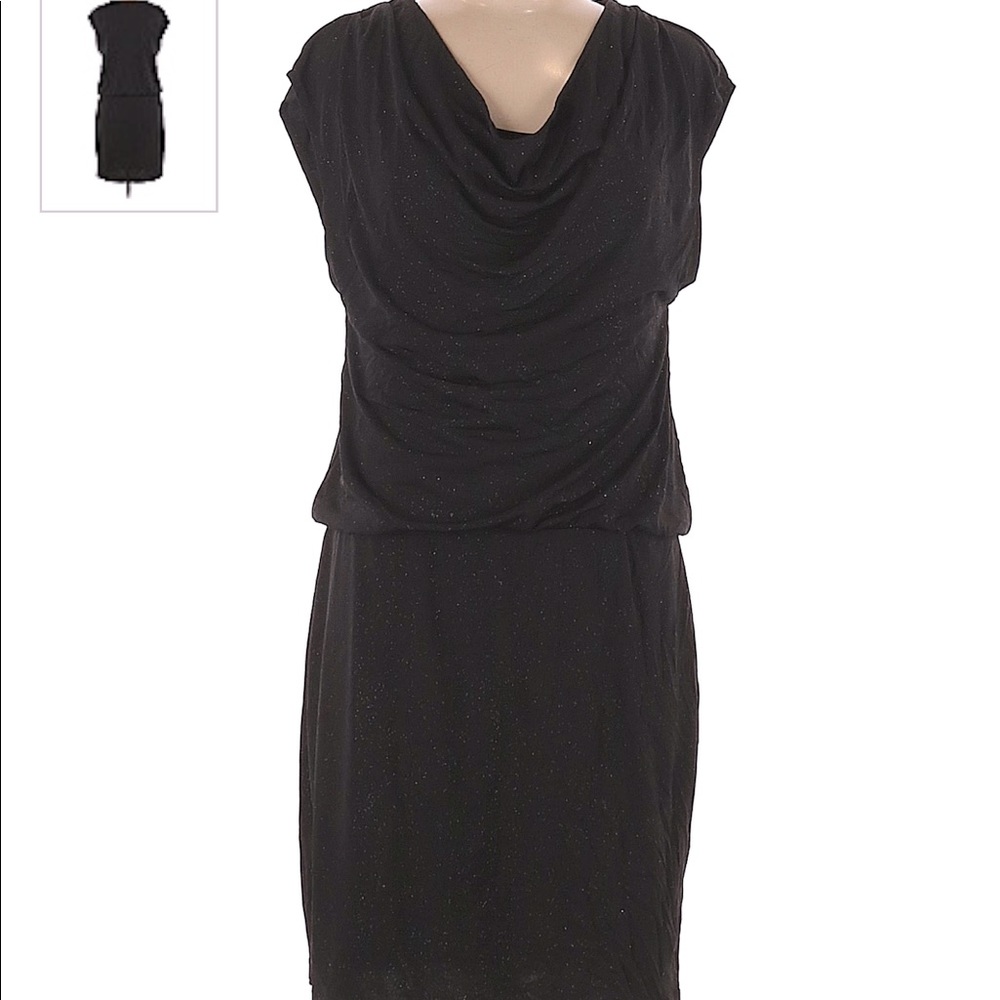 Women’s Apt 9 Black Slinky Sparkle Cocktail Dress Size Medium